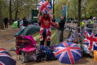 <p>Auch vor Nächten im Zelt schrecken viele Royal-Anhänger nicht zurück.</p> 