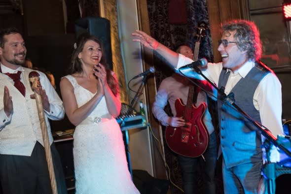 Roger Daltrey gatecrashes hotel wedding and performs classic hit