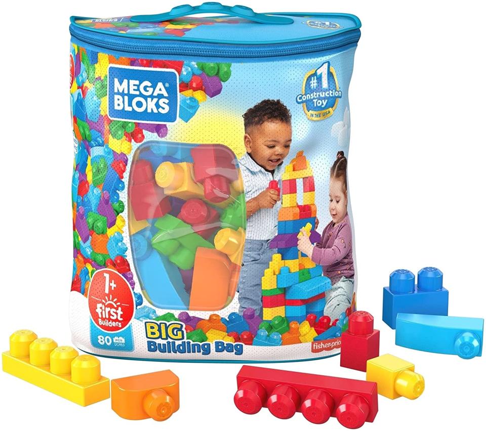 Mega Bloks First Builders Big Building Bag [Photo via Amazon]