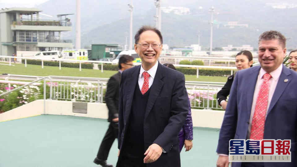 陳南祿：「香港馬會的業務和賽馬表現肯定是世界上首屈一指的，這些都是25年前所不能想像的。」資料圖片