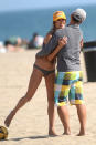 <p>Alessandra Ambrosio and her boyfriend Richard were spotted at a beach near Los Angeles.</p>