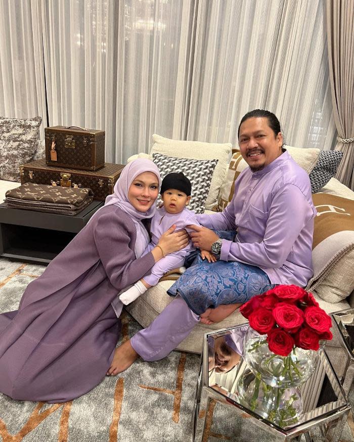 The couple welcomed son Petra back in 2022