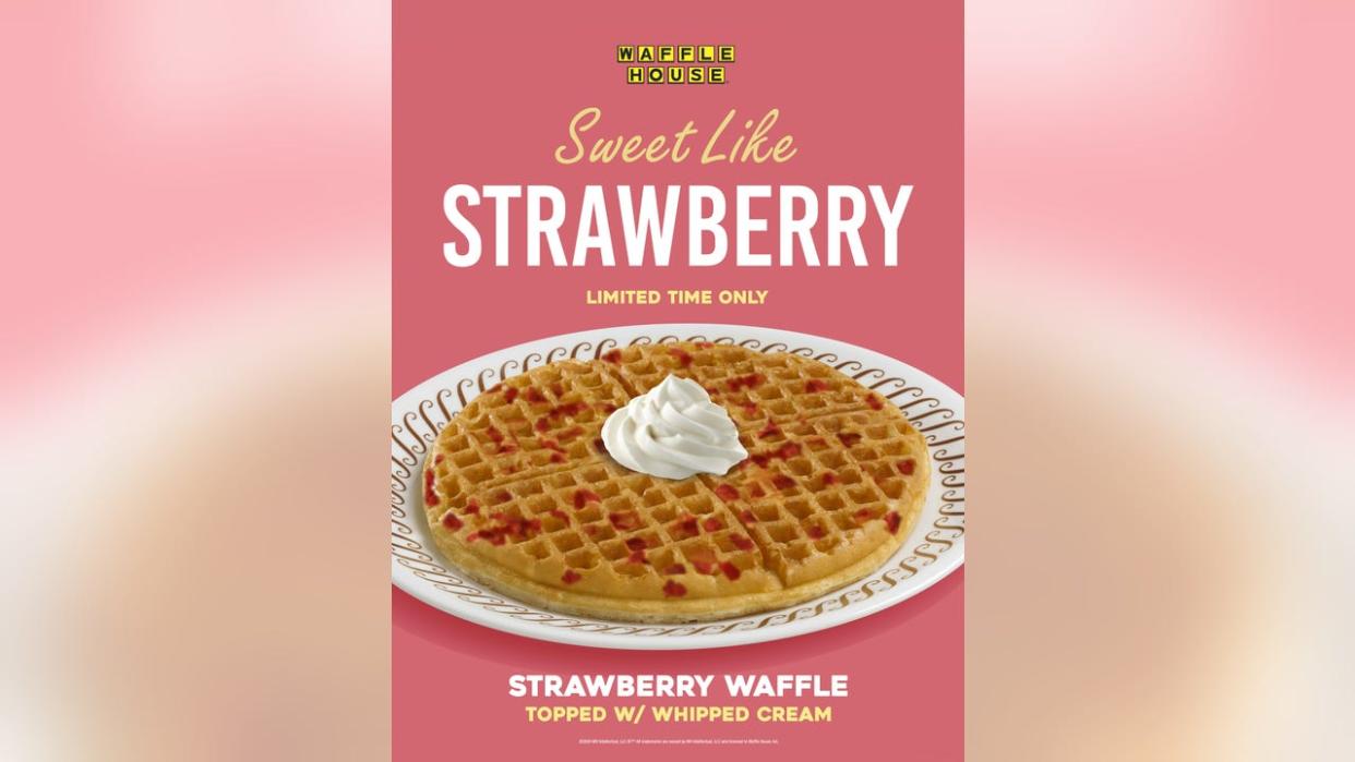 <div>Strawberry Waffle (Credit: Waffle House)</div>