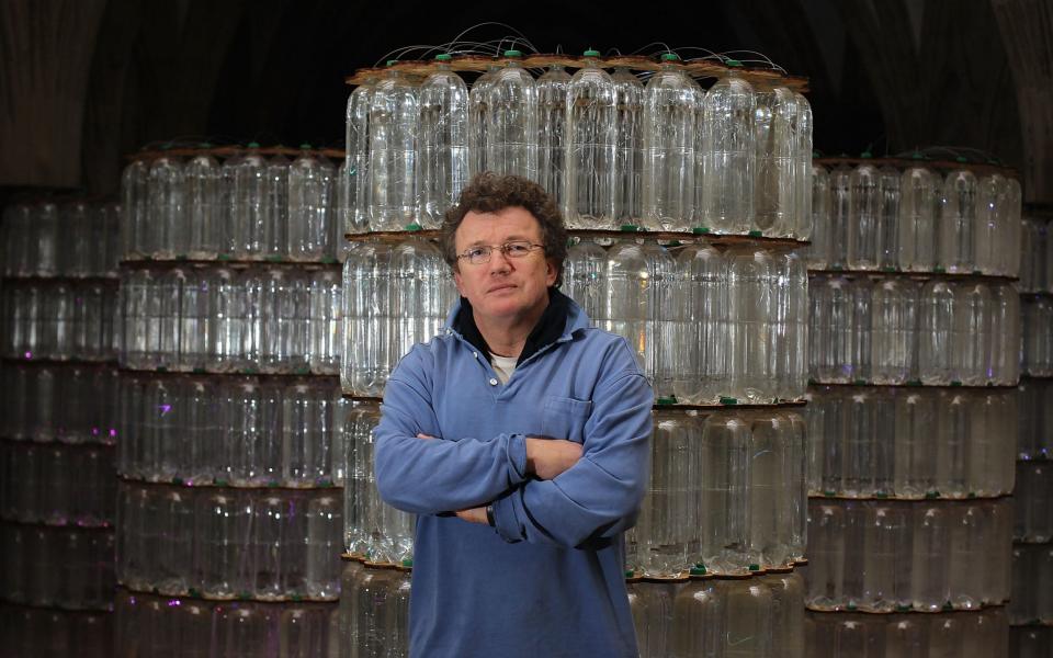 Bruce Munro's Water Towers Light And Sound Installation At Salisbury Cathedral - Getty Images Europe