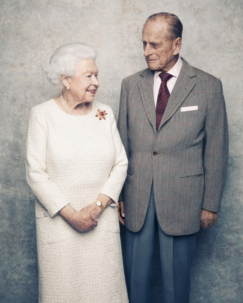 The royal couple celebrate 70 years of marriage on Monday (Picture: PA)