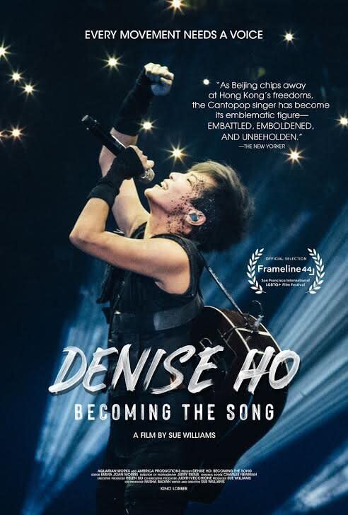 "Denise Ho: Becoming The Song" was released virtually July 1.  (Photo: Kino Lorber)