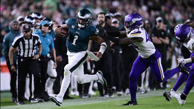 Philadelphia Eagles down Minnesota Vikings in NFL