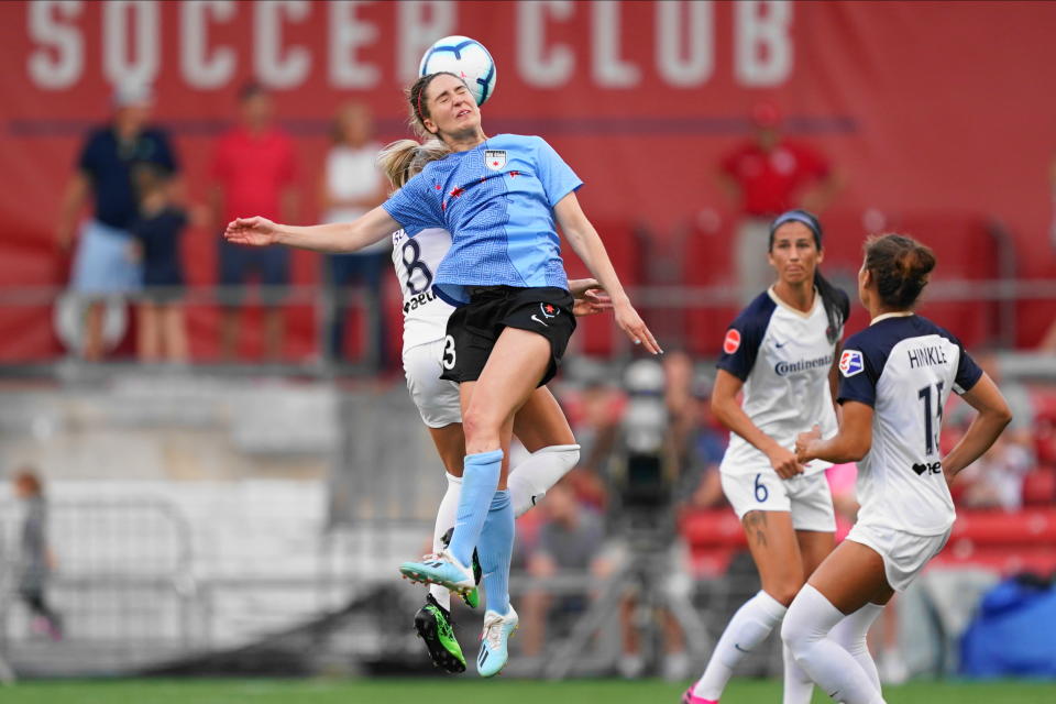 “I've had concussions where I get hit in the head and I feel fine,” says USWNT and Chicago Red Stars midfielder Morgan Brian, “but then I go home and that night it's like, ‘I am not fine.’”