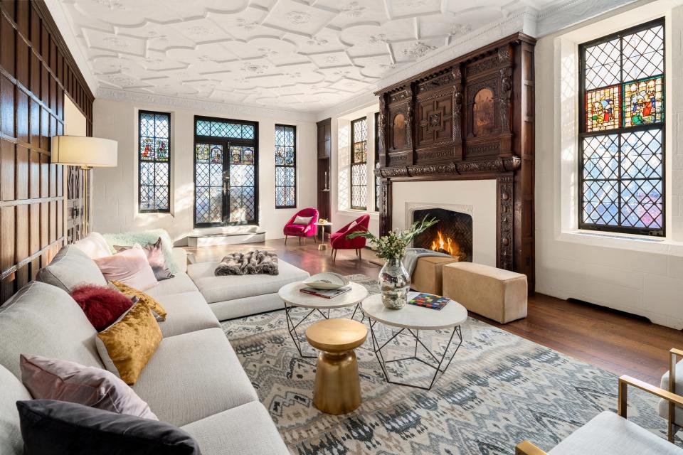 William Randolph Hearst's Former Upper West Side penthouse.