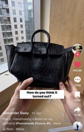 Hermès Birkin, But DIY? The Man Who Built the Handbag From Scratch - WSJ
