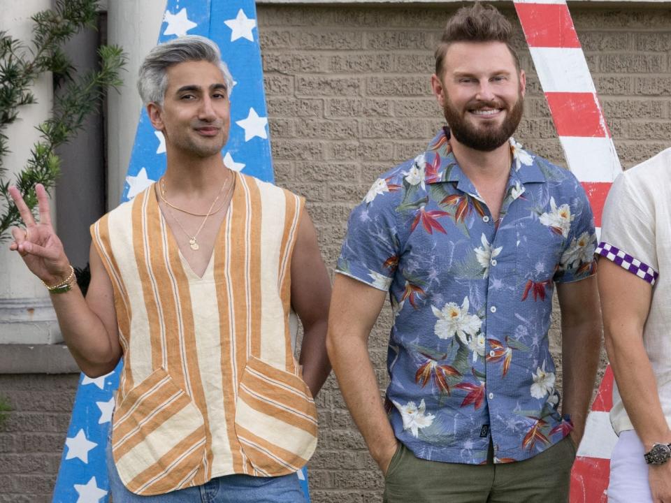 Tan France and Bobby Berk on season seven of "Queer Eye."