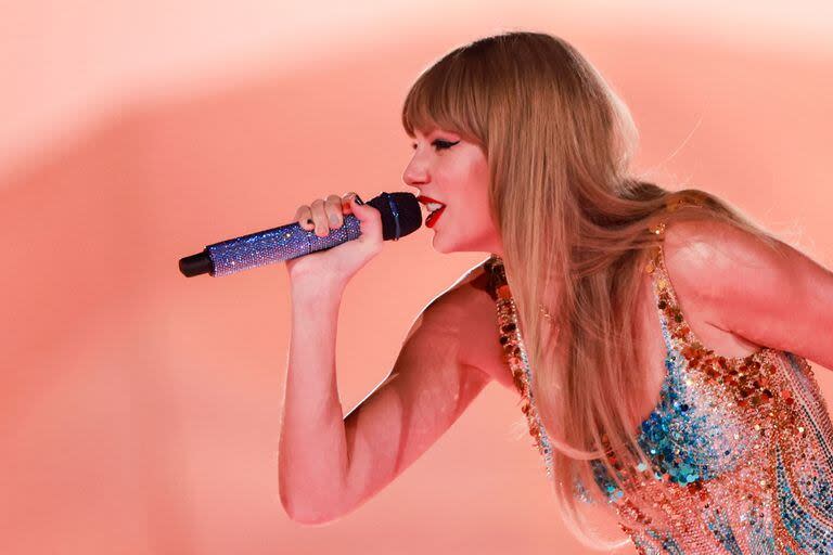 Taylor Swift en su concierto de agosto en Inglewood, California: el tour que la trae a Buenos Aires la mantendrá de gira hasta fines de 2024