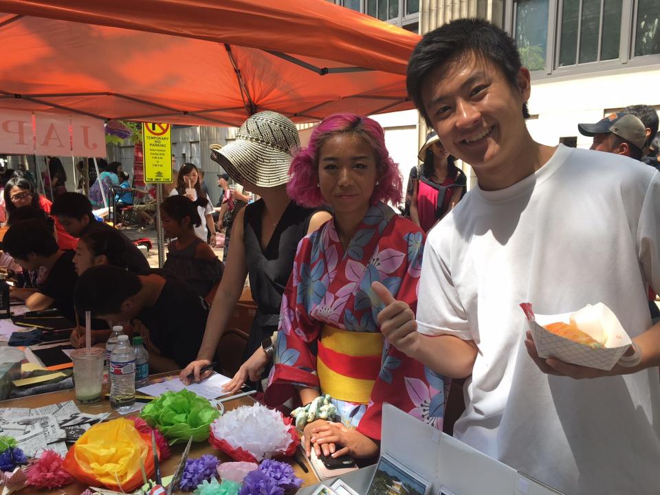 Here are Airi Tagchi and Sato Nelson at the East Tennessee Japanese School booth, 2018 Knox Asian Festival. Food, crafts, costumes and representative showings from more than a dozen Asian countries make it one of Knoxville’s most colorful and popular events.