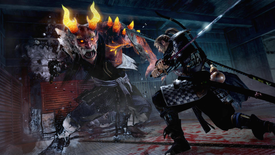 Face off against fearsome demonic foes. (Photo: Koei Tecmo)
