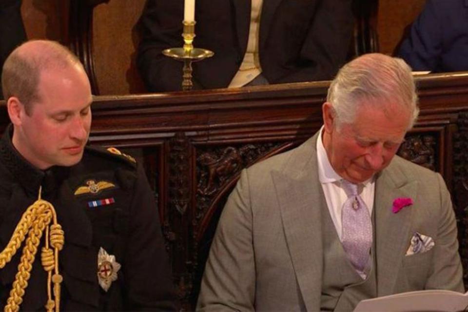 Prince Charles Fell Asleep