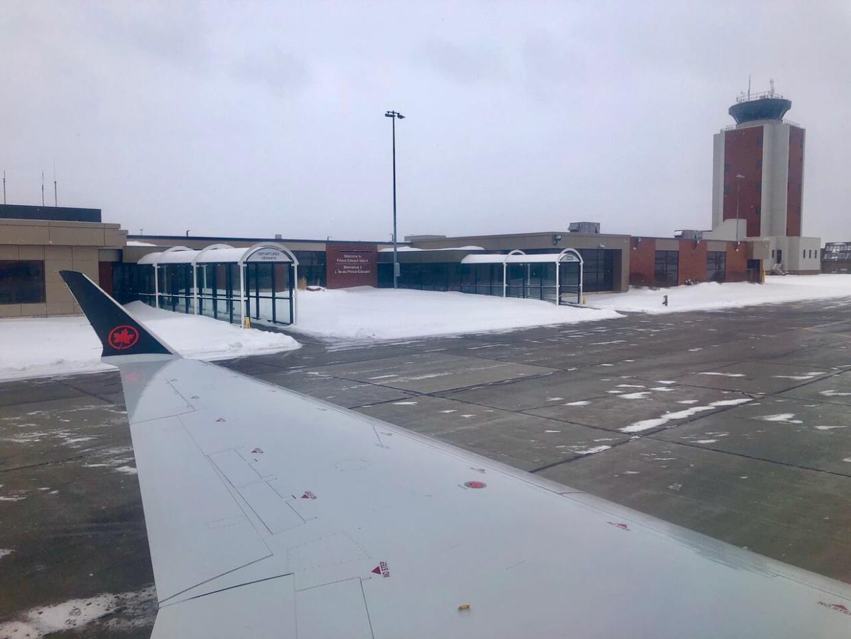 Charlottetown Airport broke the 400,000-passenger mark for the first time in 2023. (Jane Robertson/CBC - image credit)