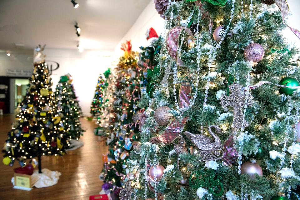 'Trees of Christmas' at Petersburg Area Art League