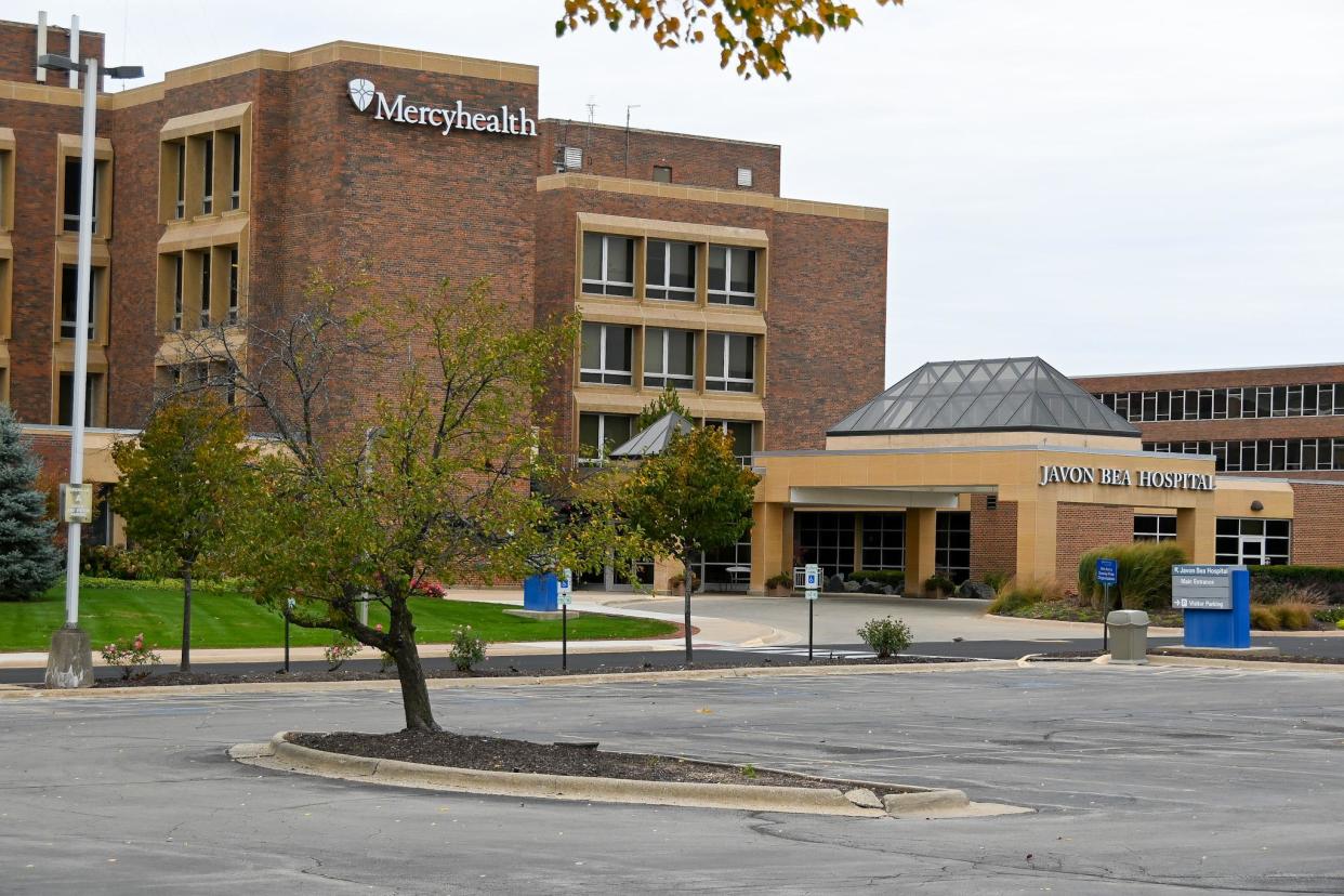 Mercyhealth Javon Bea Hospital-Rockton, shown on Saturday, Oct. 17, 2020, is located at 2400 N. Rockton Ave., Rockford. [KEVIN HAAS/ROCKFORD REGISTER STAR]