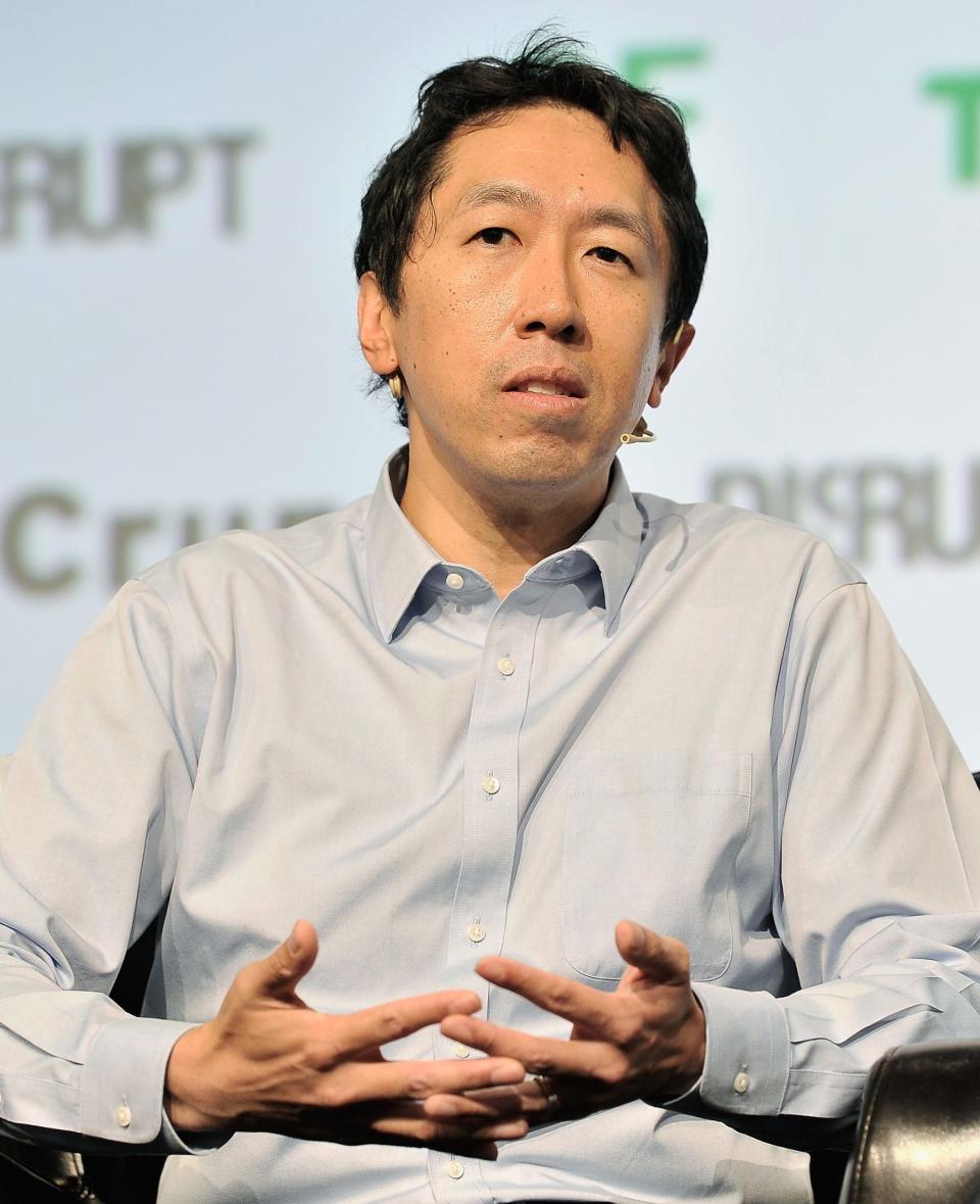 Big Tech hoffe, eine strenge KI-Regulierung auszulösen, sagt Andrew Ng. - Copyright: Steve Jennings / Stringer/Getty Images