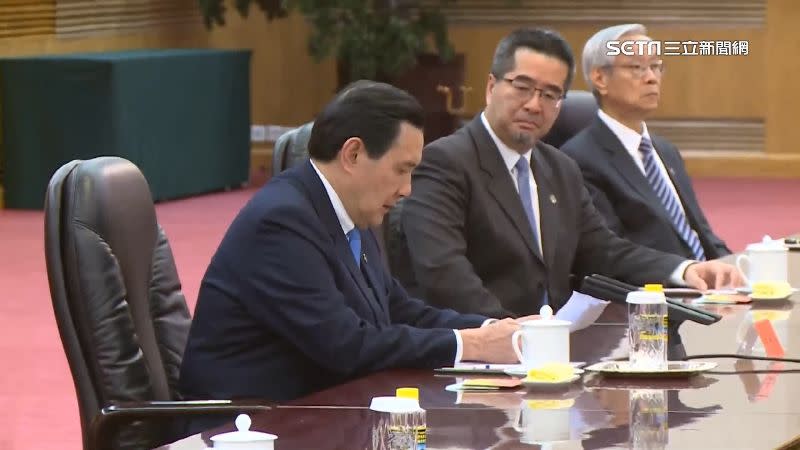 中國國家主席習近平談一中 馬英九冒「中華民國」急改口