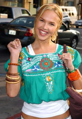 Arielle Kebbel at the Hollywood premiere of Warner Bros. Pictures' The Sisterhood of the Traveling Pants