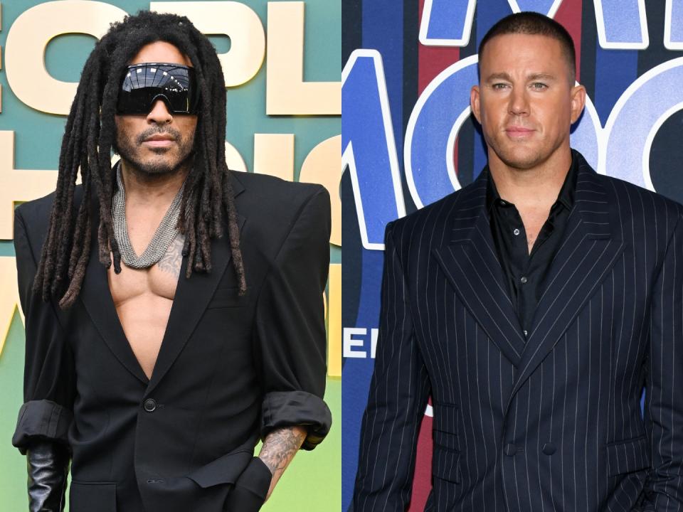 Lenny Kravitz & Channing Tatum