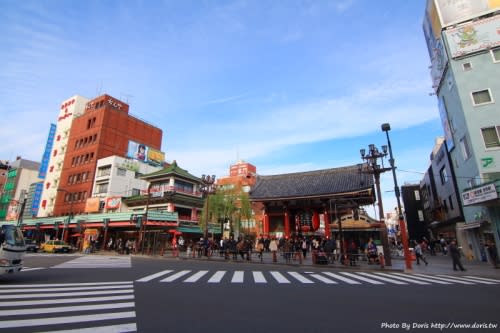 ▌日本東京自由行 ▌日本歷史最悠久的商店街江戶風情淺草觀音寺