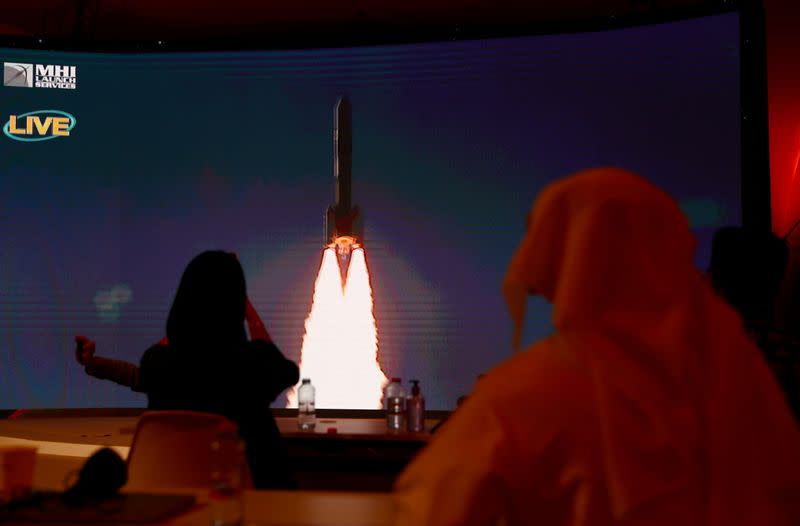 FILE PHOTO: Launch of the United Arab Emirates Mars mission, in Dubai