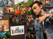 <p>Made it onto the Disney Wall… #descendants2 — @thomasadoherty<br><br>(Photo: Thomas Doherty via Instagram) </p>