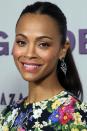 <p>If the colder weather is affecting your mood, follow Zoe Saldana's example and choose pink-toned make-up to add a springtime glow to your complexion. Use Bobbi Brown's <a rel="nofollow noopener" href="https://www.lookfantastic.com/bobbi-brown-sparkle-eye-shadow-various-shades/11519364.html?" target="_blank" data-ylk="slk:Sparkle Eye Shadow in Ballet;elm:context_link;itc:0;sec:content-canvas" class="link ">Sparkle Eye Shadow in Ballet</a>, alongside Eyeko's <a rel="nofollow noopener" href="https://www.spacenk.com/uk/en_GB/makeup/eyes/eyeliner/skinny-liquid-eyeliner-UK200009895.html" target="_blank" data-ylk="slk:Liquid Eyeliner;elm:context_link;itc:0;sec:content-canvas" class="link ">Liquid Eyeliner</a> to brighten your eyes. Then, apply a warm and glossy lipstick like Chanel's <a rel="nofollow noopener" href="http://www.selfridges.com/GB/en/cat/chanel-rouge-allure-luminous-satin-lip-colour_437-73004626-ROUGEALLURE/?" target="_blank" data-ylk="slk:Rouge Allure in Mélodieuse;elm:context_link;itc:0;sec:content-canvas" class="link ">Rouge Allure in Mélodieuse</a>, before using a radiance-boosting swipe of Lancôme's <span>Blush Subtil</span> across your cheeks. <br></p>