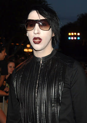 Marilyn Manson at the Disneyland premiere of Walt Disney Pictures' Pirates of the Caribbean: Dead Man's Chest