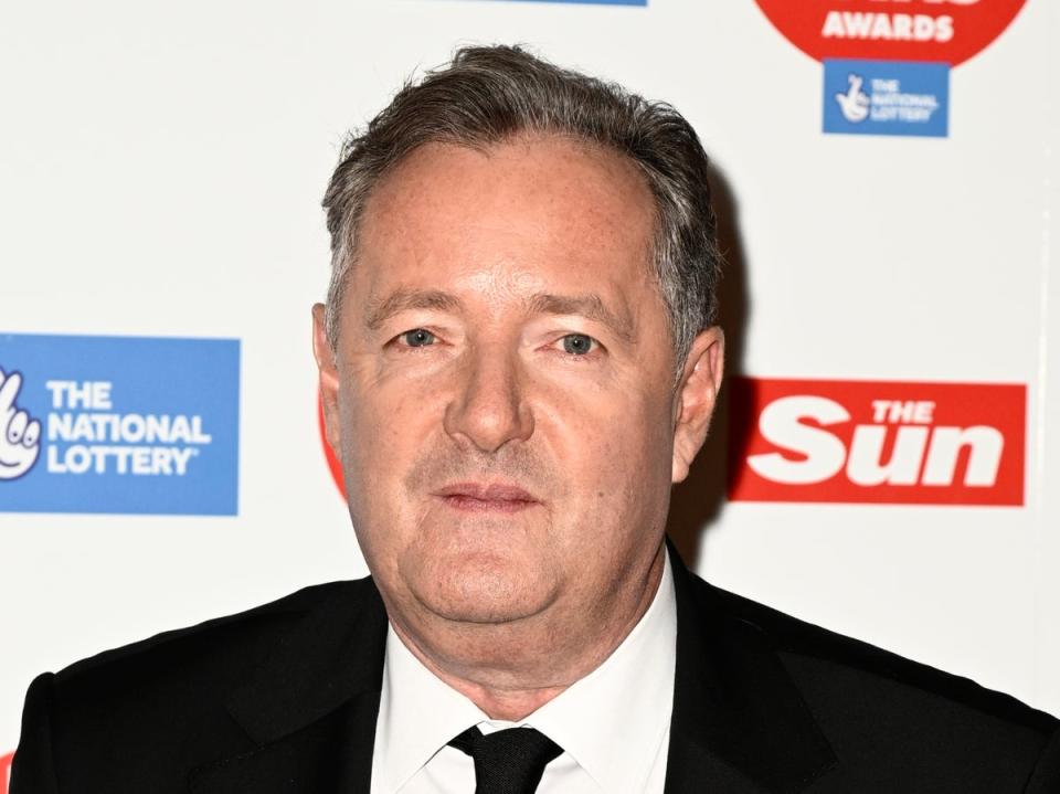 Piers Morgan, photographed on 22 November 2022 (Gareth Cattermole/Getty Images)