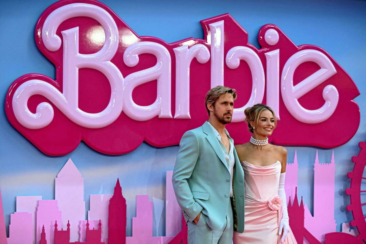 Avec 1,35 milliard de dollars de recettes, le film Barbie vient de devenir le plus grand succès jamais enregistré au box-office mondial par la Warner Bros.   - Credit:JUSTIN TALLIS / AFP