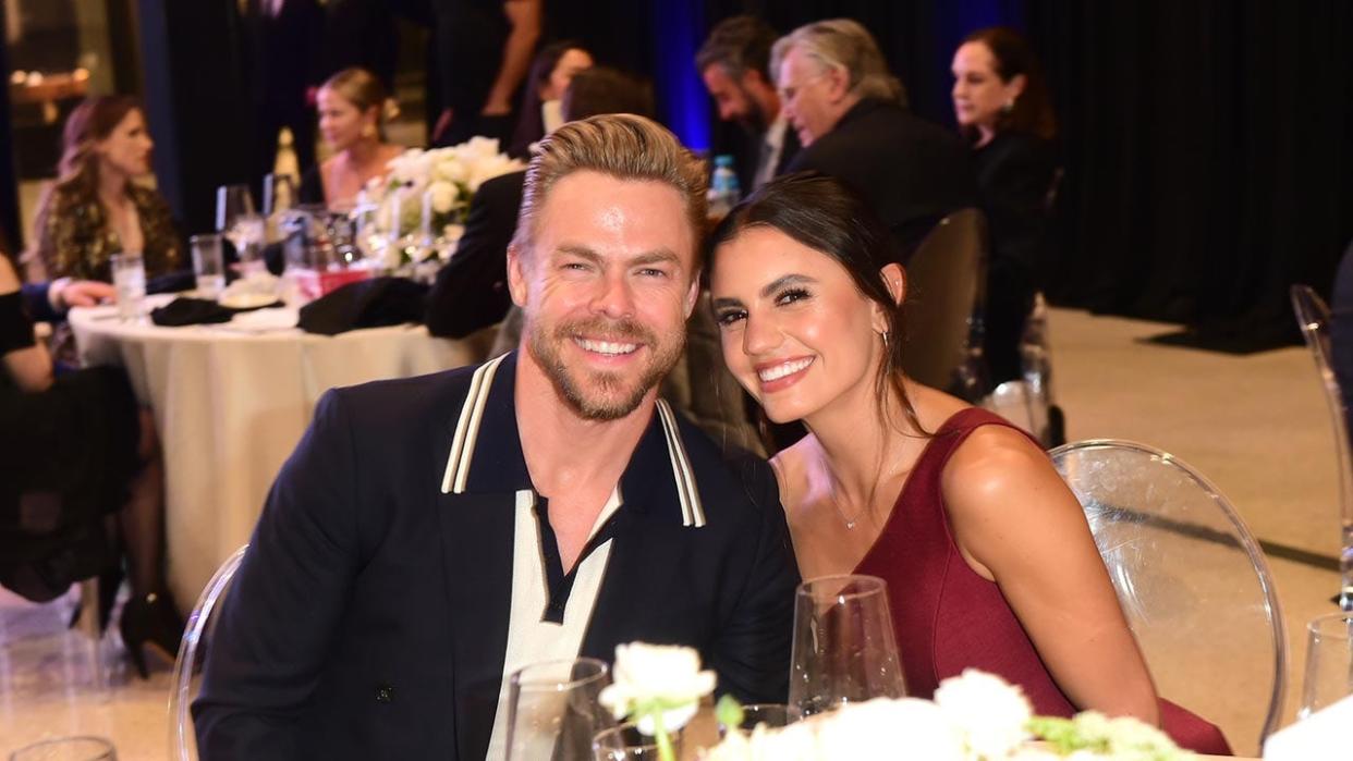 Derek Hough and Hayley Erbert in 2023