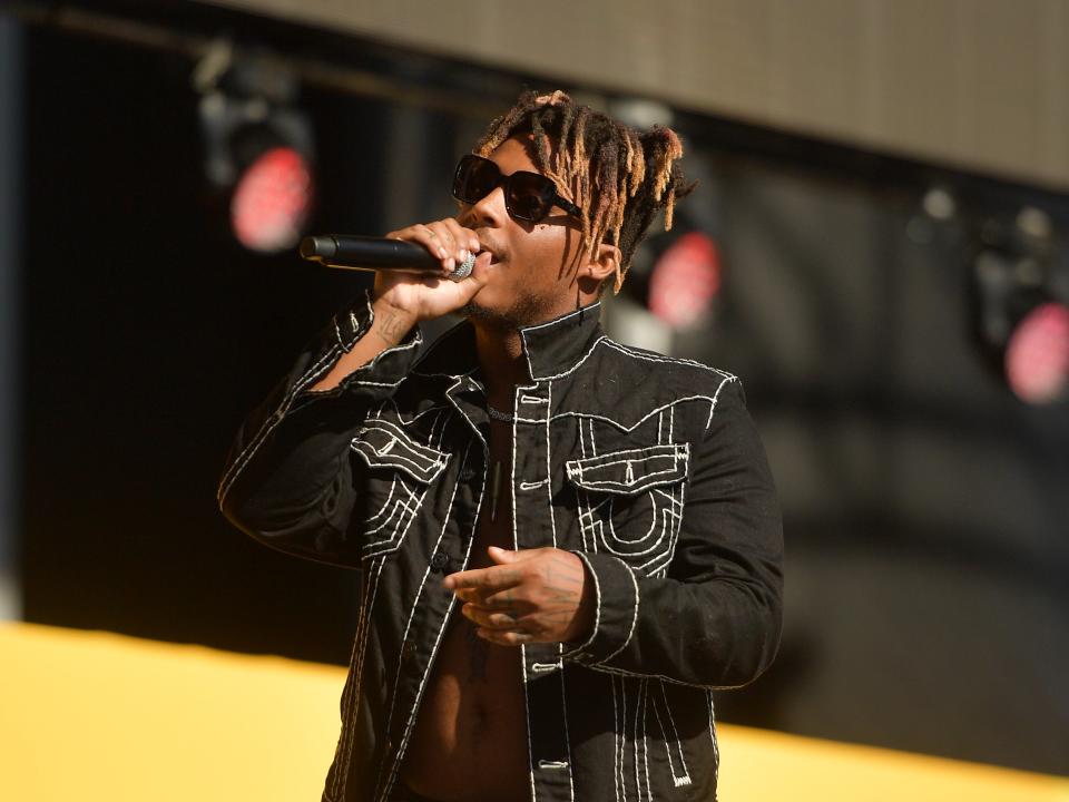 Juice WRLD performing in 2019 (Getty Images for iHeartMedia)
