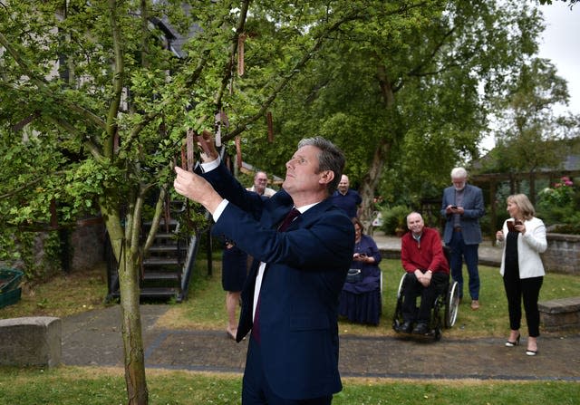 Keir Starmer visit to Belfast