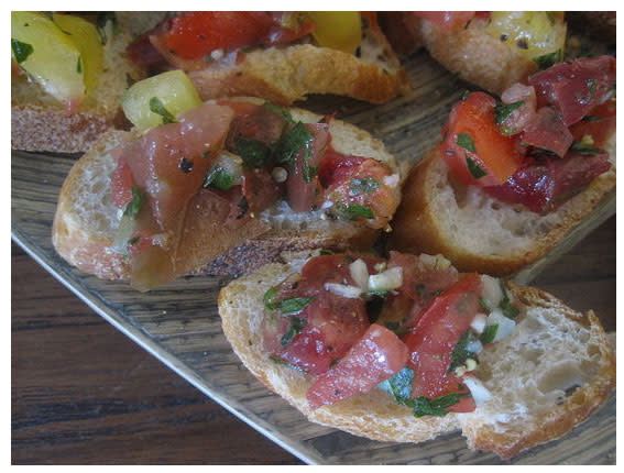 Tomato and Basil Bruschetta