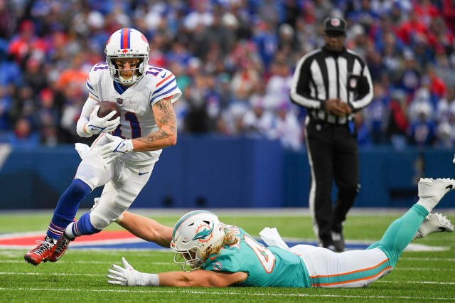 Bills wide receiver Cole Beasley ruled out for Sunday's game against the  Dolphins