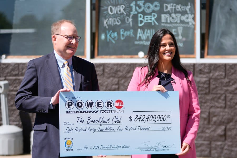 842.4M Powerball jackpot claimed by ‘The Breakfast Club’