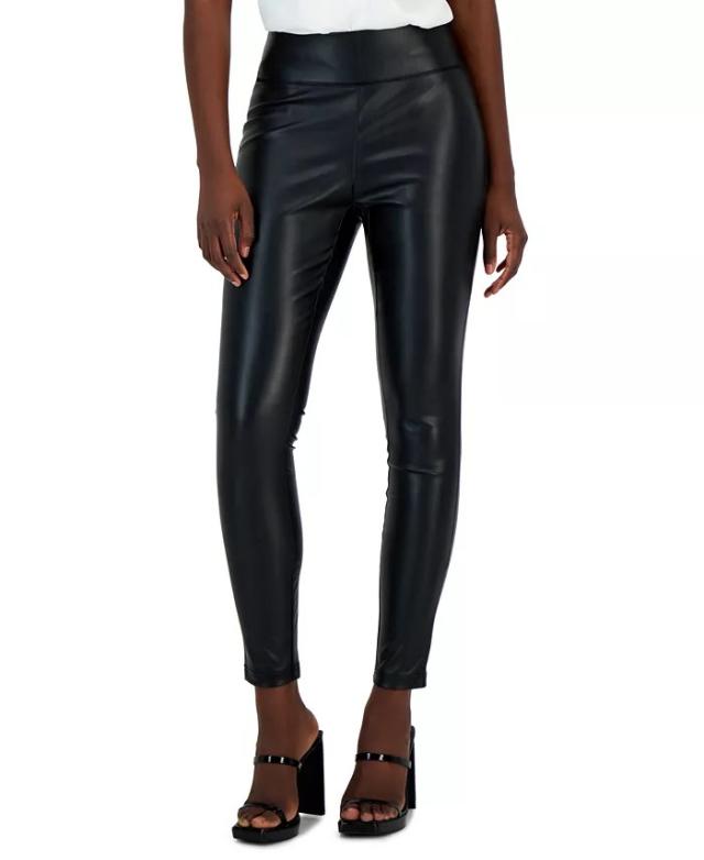 Spanx Mama Faux Leather Leggings - THE - AirRobe