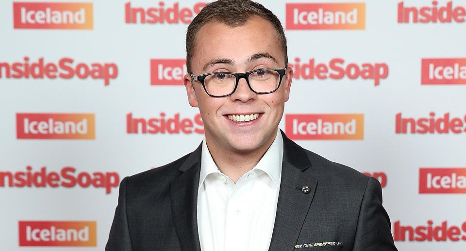 Joe Tracini pictured at a red carpet event, who has opened up about borderline personality disorder. (Getty Images)