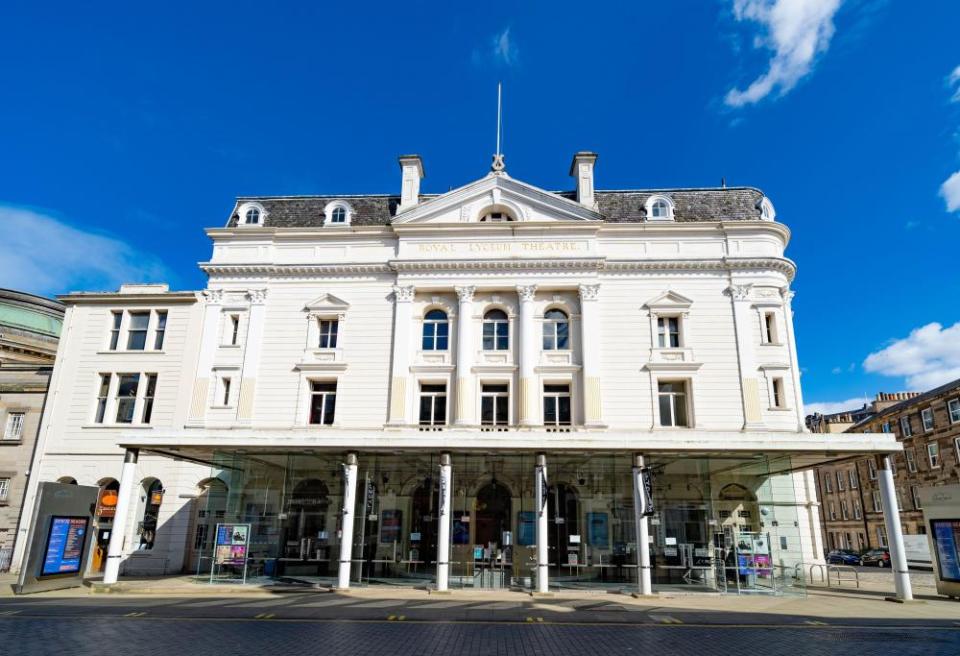 Royal Lyceum theatre in Edinburgh.