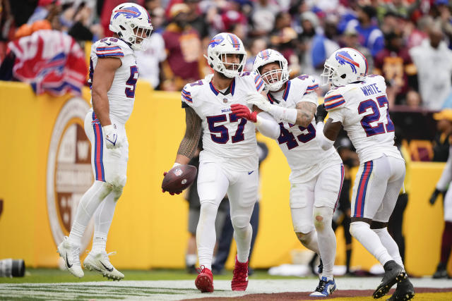 Buffalo Bills defensive tackle Jordan Phillips (97) on the sideline against  the Detroit Lions before an NFL preseason football game in Detroit, Friday,  Aug. 23, 2019. (AP Photo/Rick Osentoski Stock Photo - Alamy