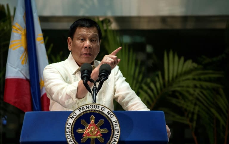 Philippine President Rodrigo Duterte has fired the interior minister, who oversaw the war on drugs, as infighting and corruption allegations rock his government