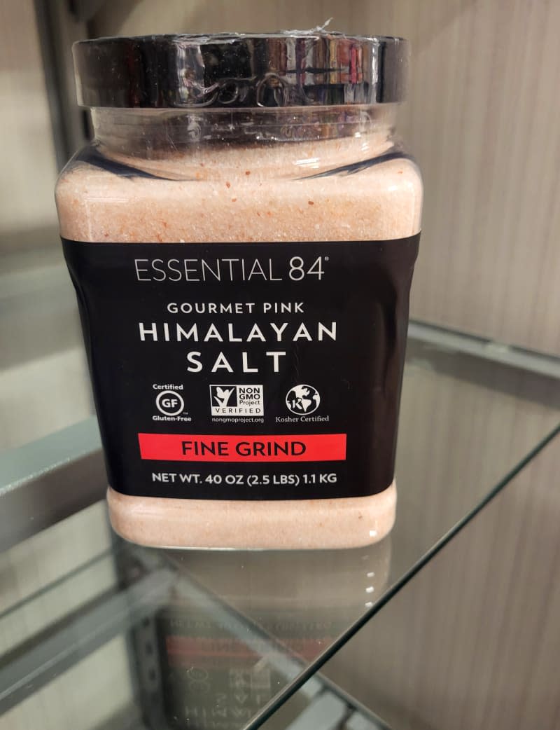 Essential 84 Gourmet Pink Himalayan Salt, Fine Grind