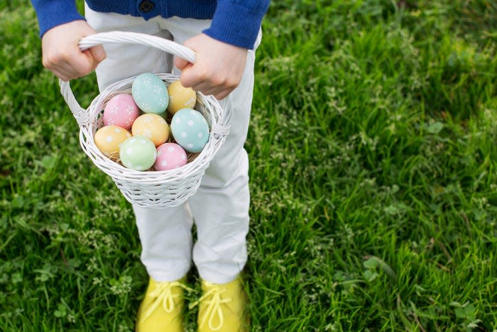 Bring your own basket if you're taking part in one of the many Easter egg hunts around metro Phoenix this spring.