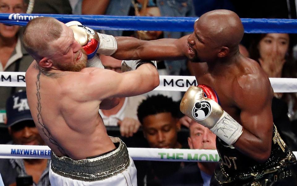 Mayweather vs McGregor part one was a huge hit - are we closing in on a second episode? - FR156391 AP