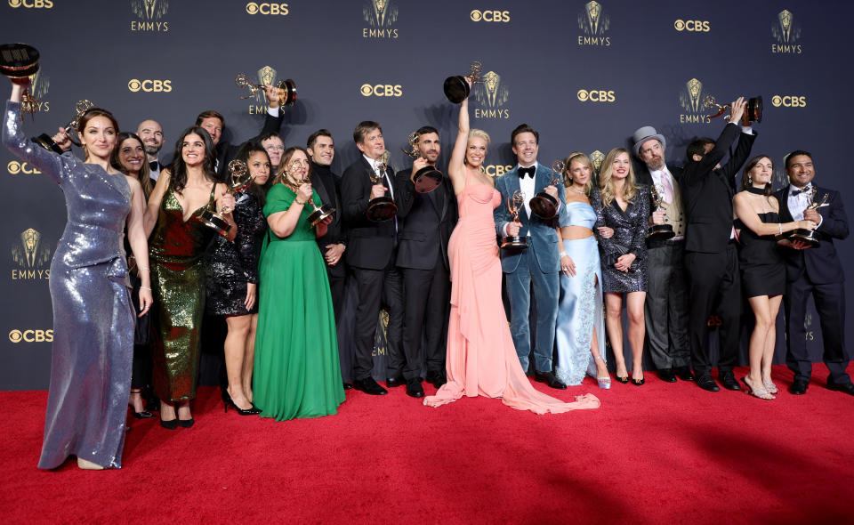 The record was previously held by Glee, which earned 19 nominations at the 2010 Emmys.  