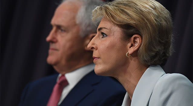 Employment Minister Michaelia Cash and Prime Minister Malcolm Turnbull were due to expand the rollout on Thursday. Photo: AAP