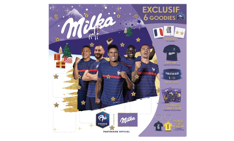 Calendrier Milka FFF